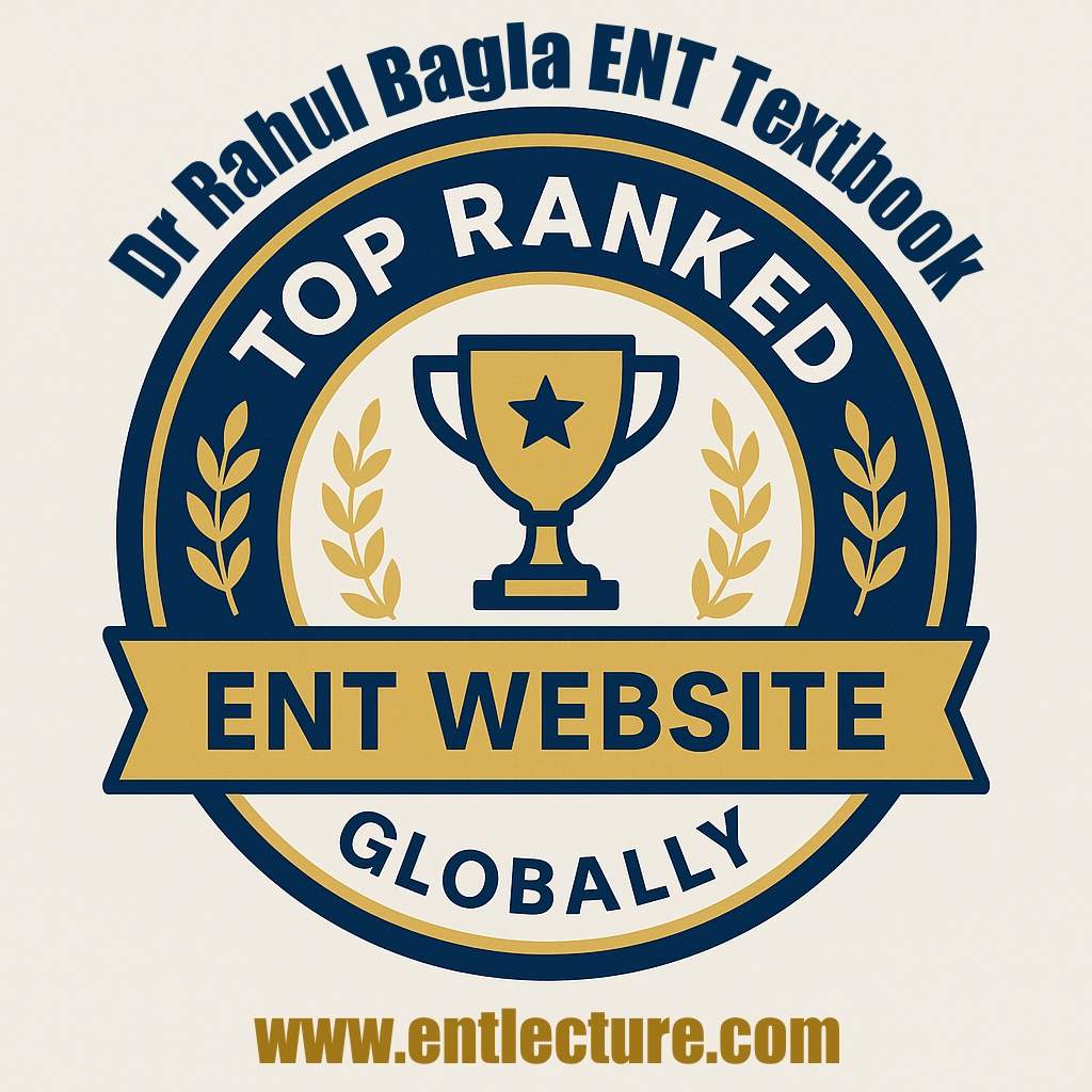 Dr Rahul Bagla ENT Textbook Best ENT Textbook in India