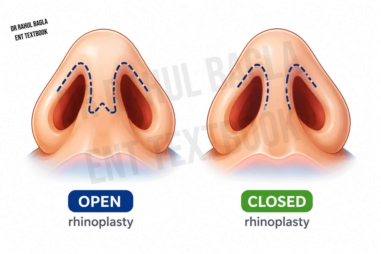 Transfixation Incision Rhinoplasty & Septorhinoplasty Notes | MBBS, ENT PG & NEET